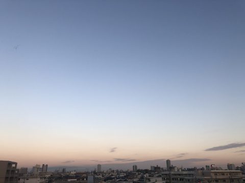 版権フリーの空と雲の写真素材