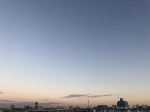 版権フリーの空と雲の写真素材